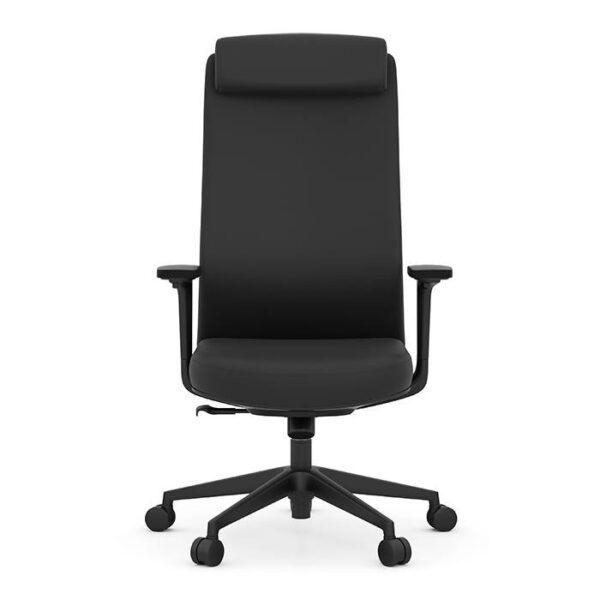 Apex Mid-Back Executive Chair, Anti-Microbial Vinyl - Black - Image 3