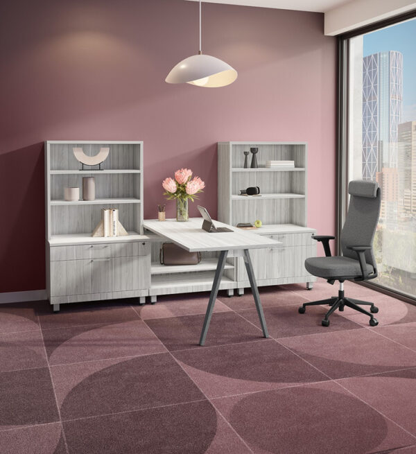 Apex Mid-Back Executive Chair, Antimicrobial Vinyl - Charcoal - Image 6