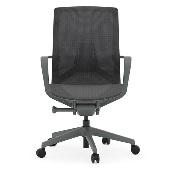 Atlas II Mid-Back Executive Chair, Mesh Back - Dark Gray - Image 11