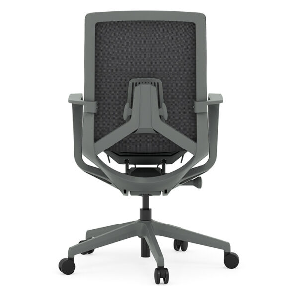 Atlas II Mid-Back Executive Chair, Mesh Back - Dark Gray - Image 2