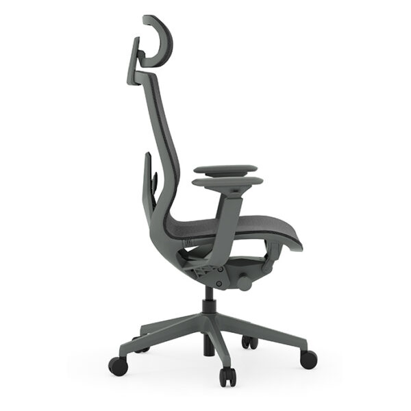 Atlas II Mid-Back Executive Chair, Mesh Back - Dark Gray - Image 7