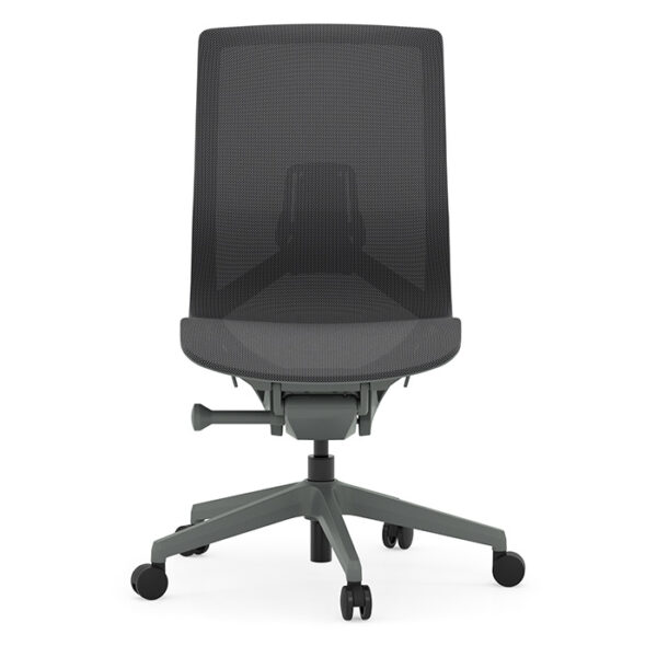 Atlas II Mid-Back Executive Chair, Mesh Back - Dark Gray - Image 3