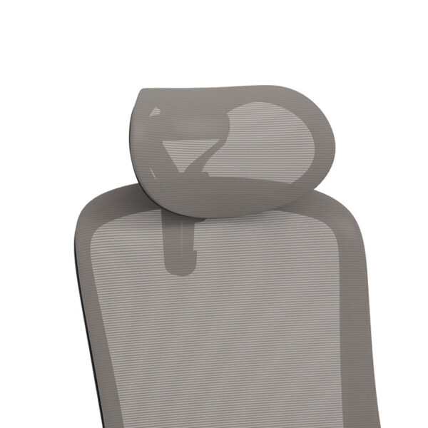 Konfurb Crescent Head Rest, Mesh - Gray