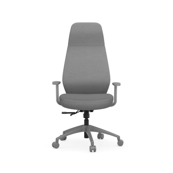 Empire High-Back Executive Chair, Fabric - Charcoal - Image 3