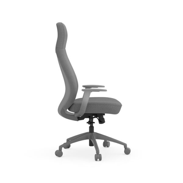 Empire High-Back Executive Chair, Fabric - Charcoal - Image 4