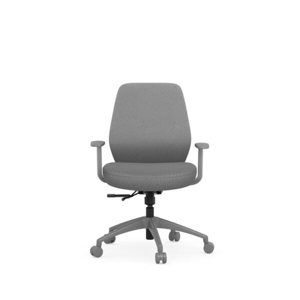 Empire Mid-Back Executive Chair, Fabric - Charcoal - Image 3