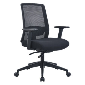 Next Mid-Back Task Chair, Nylon - Black