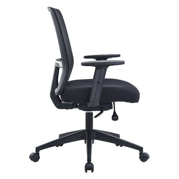 Next Mid-Back Task Chair, Nylon - Black - Image 2