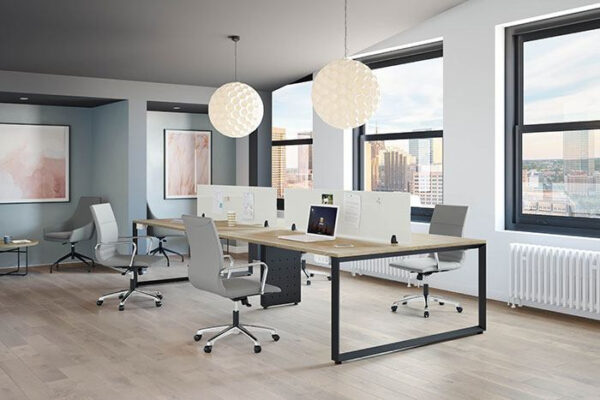 Nova III Mid-Back Conference Chair, Gray - Image 3