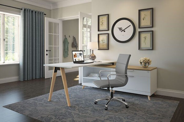 Nova III Mid-Back Conference Chair, Gray - Image 4