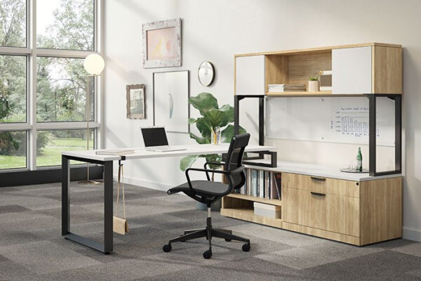 Nova Mid-Back Conference Chair, Mesh - Black - Image 4