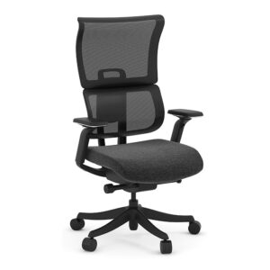 Phaser High-Back Executive Chair, Nylon, Fabric, Mesh - Black