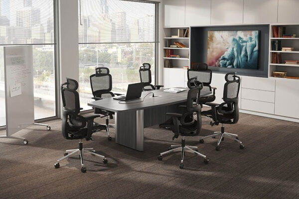 Pilot High-Back Executive Chair, Mesh - Black - Image 2