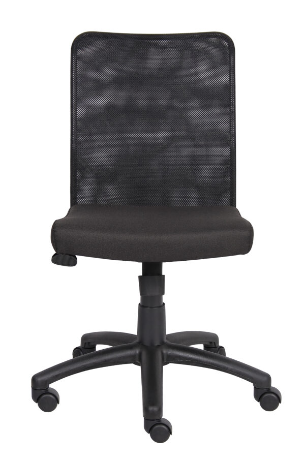 Budget Task Chair, Mesh/Fabric - Black - Image 3