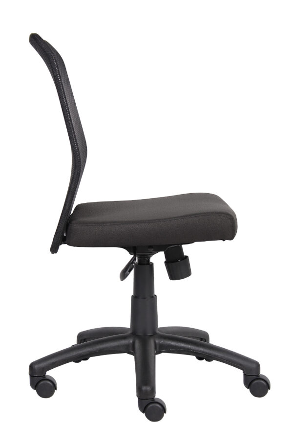 Budget Task Chair, Mesh/Fabric - Black - Image 5