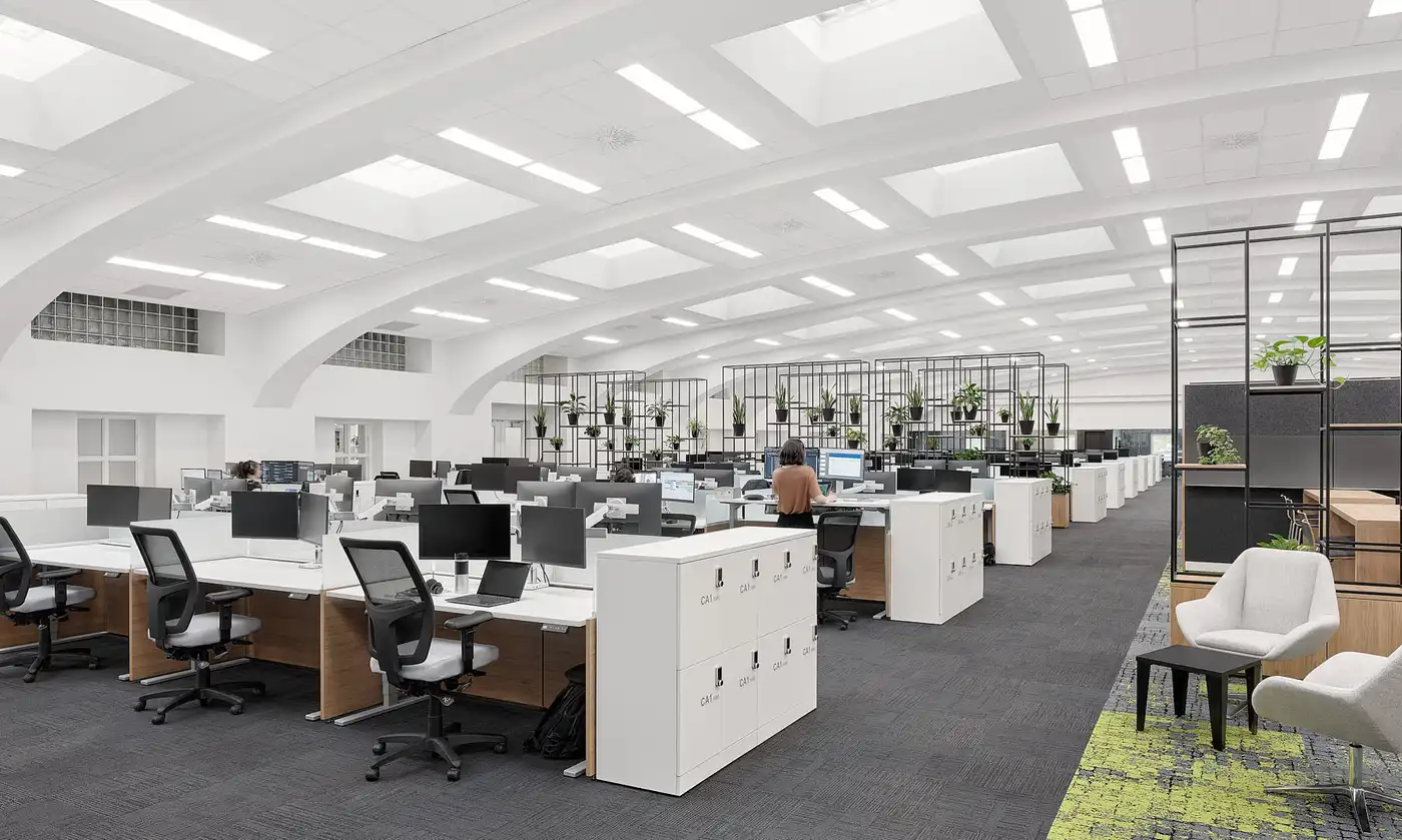 Artopex Axel open office workstation Denver
