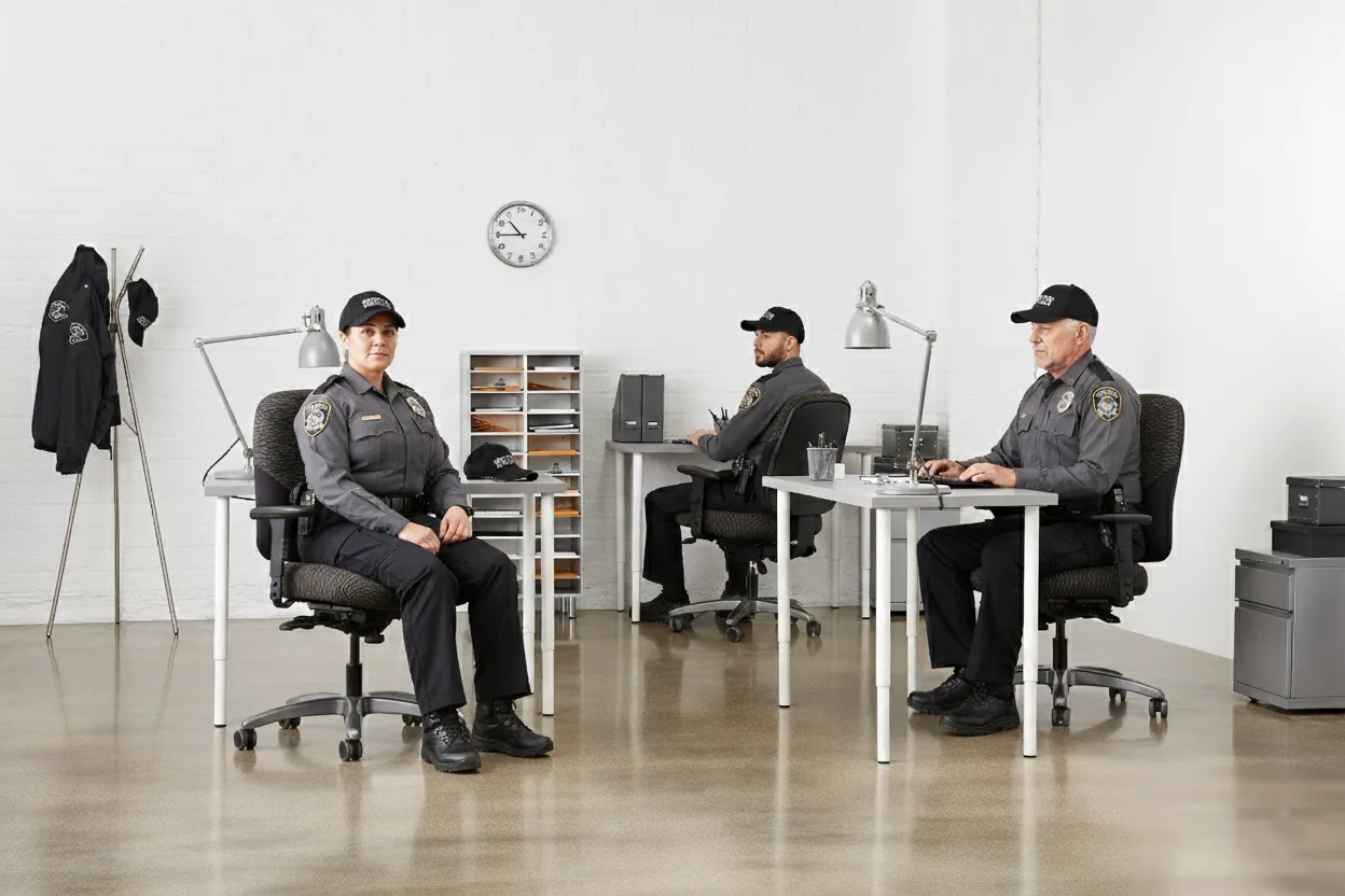 First responders office furniture workstation Denver