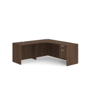 Used 6x6 L desk walnut
